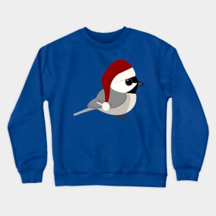 Christmas Chickadee Crewneck Sweatshirt